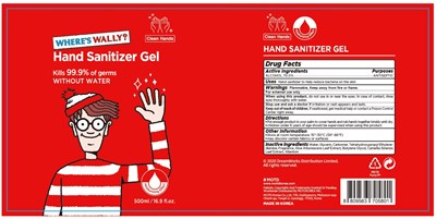WALLY Hand Sanitizer Gel - WALLY 500 mL